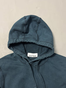 Stone Island Navy Blue Hoodie - Small