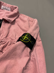 Stone Island Rose Quartz Pink Overshirt- Medium