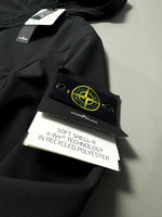 Load image into Gallery viewer, Stone Island Black Re Dye Technology Soft Shell R Jacket - Small
