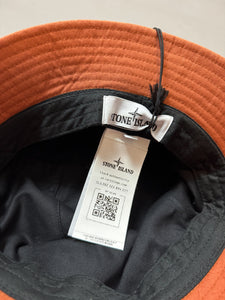 Stone Island Orange Bucket Hat