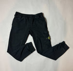 Load image into Gallery viewer, Stone Island Black Joggers - Large
