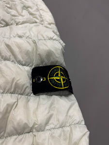 Stone Island Micro Yarn Down Jacket Cream - Medium