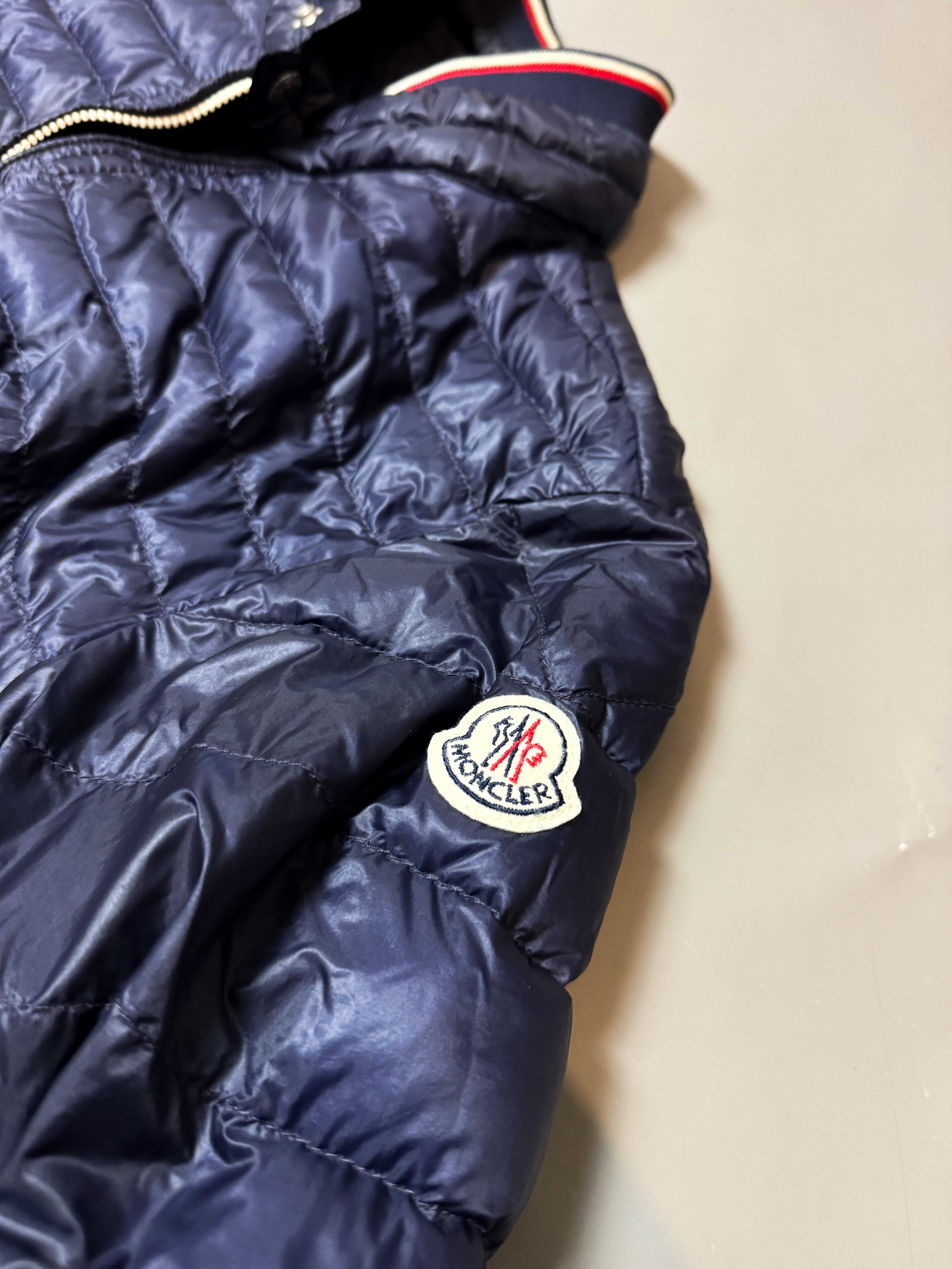 Moncler Navy Blue Garin Jacket - Large