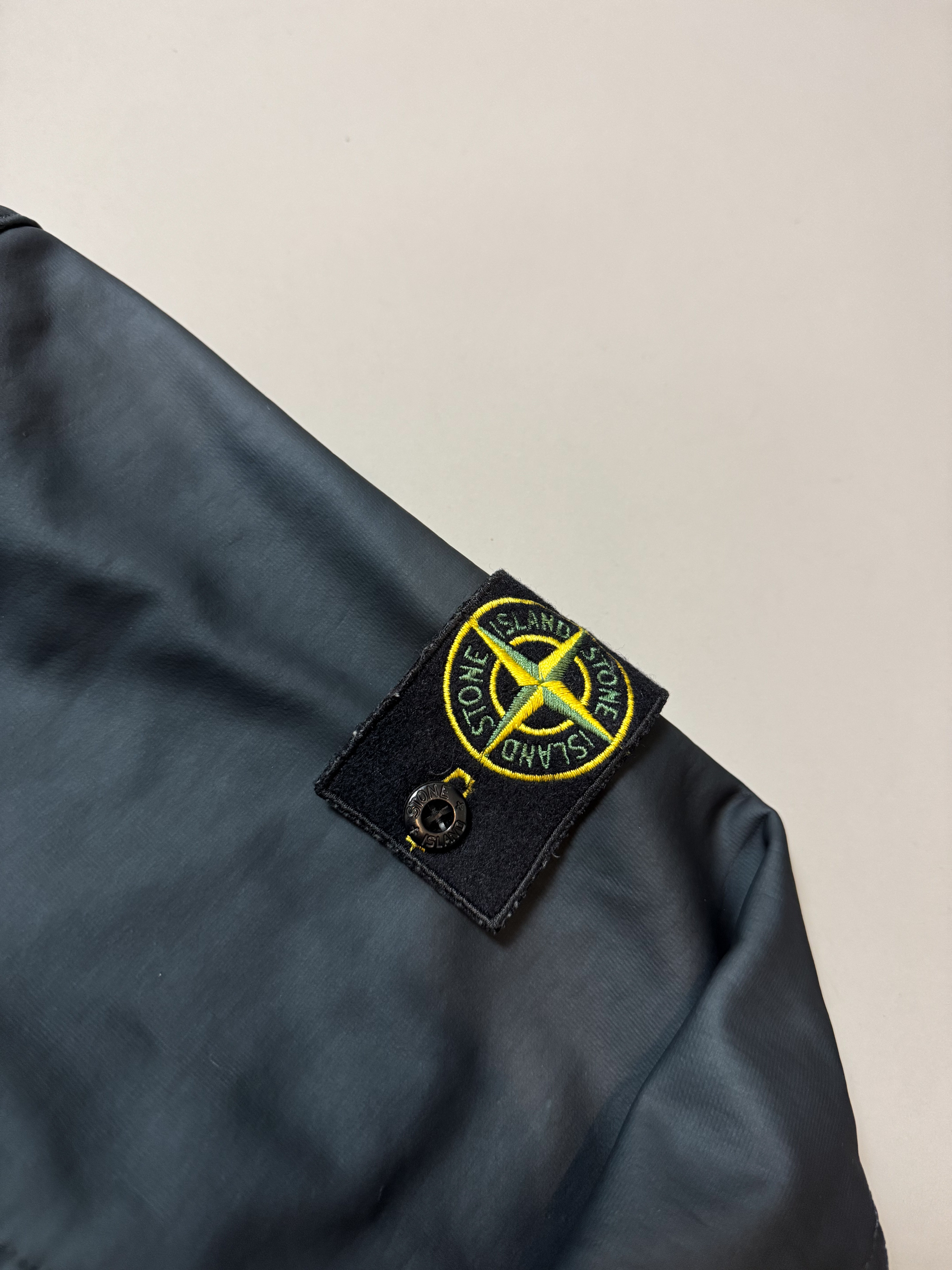 Stone Island Felpa Diagonale Gommata Pullover Smock - Small