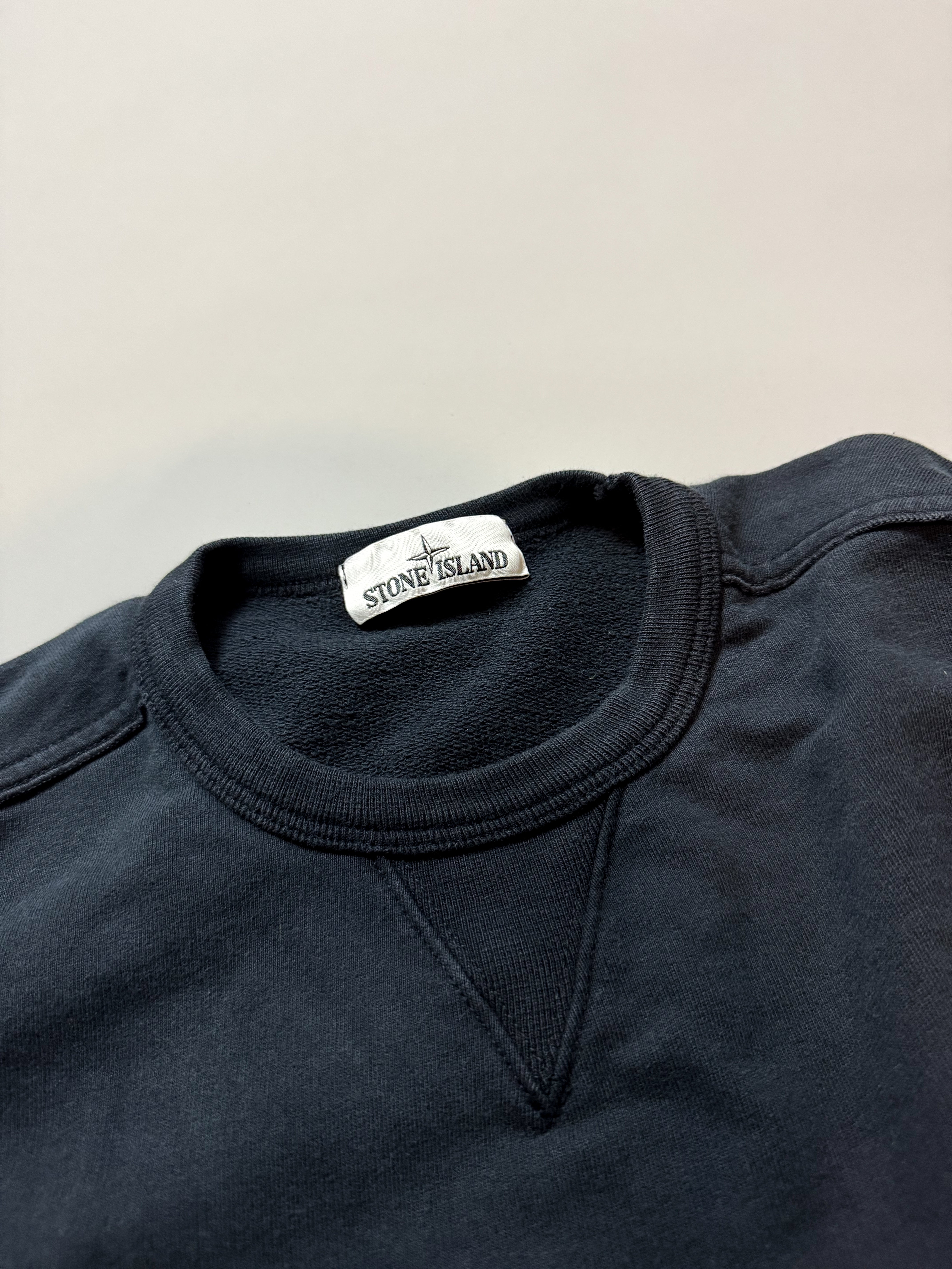 Stone Island Black Sweatshirt - Small