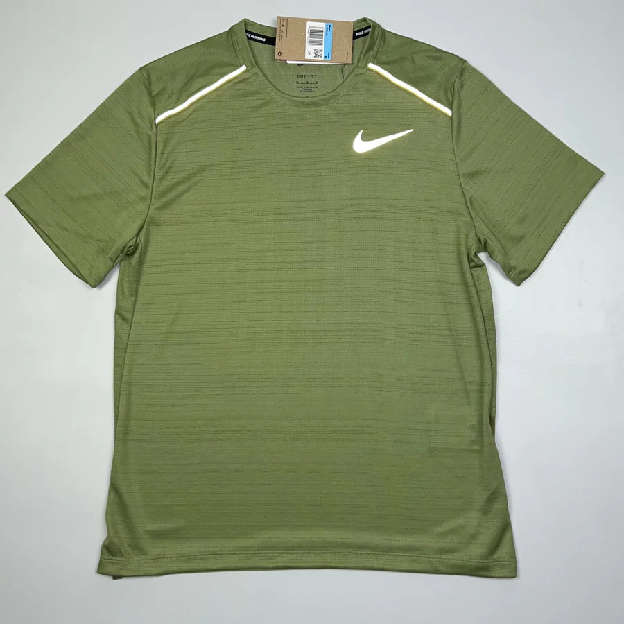 Nike Miler 1.0 Khaki Green T-shirt