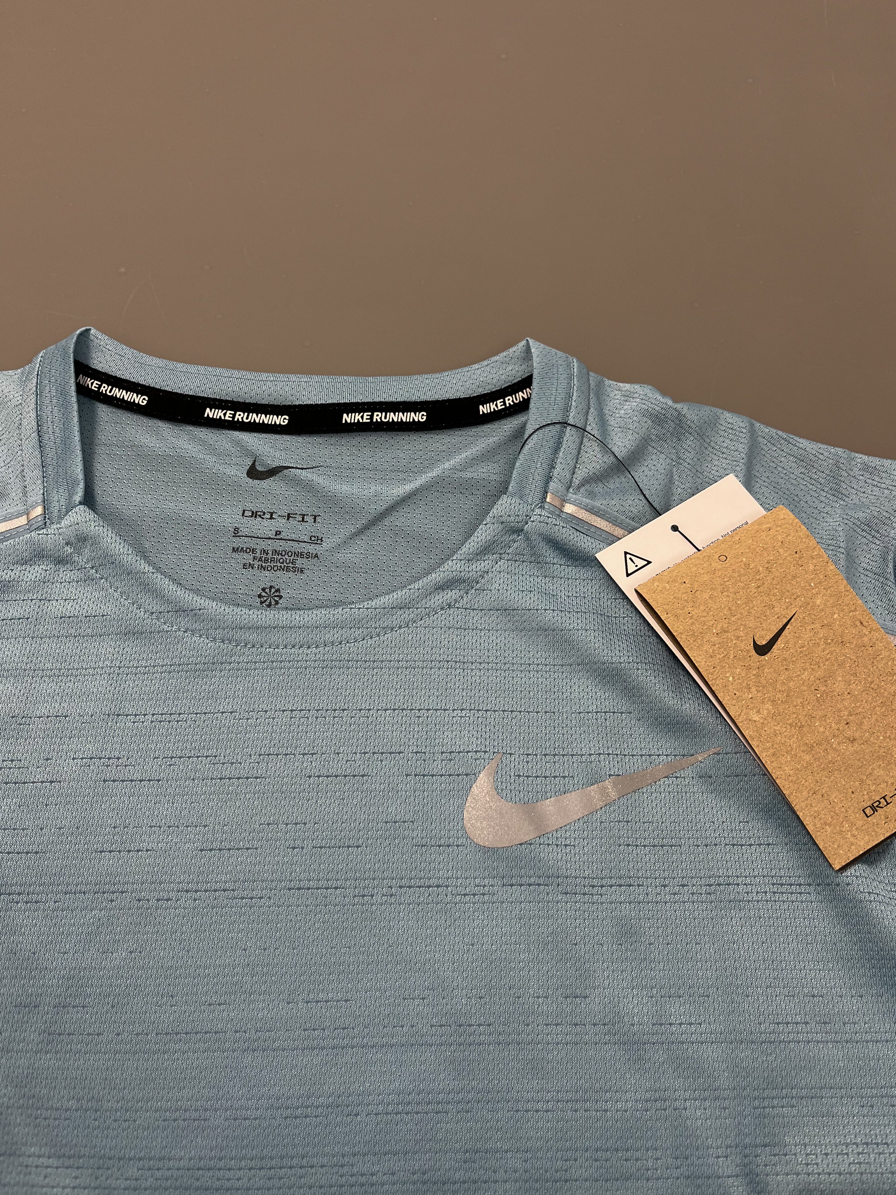 Nike Miler 1.0 Baby Blue T-Shirt & Short Set