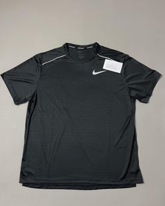 Nike Miler Black Shorts & Tshirt Set