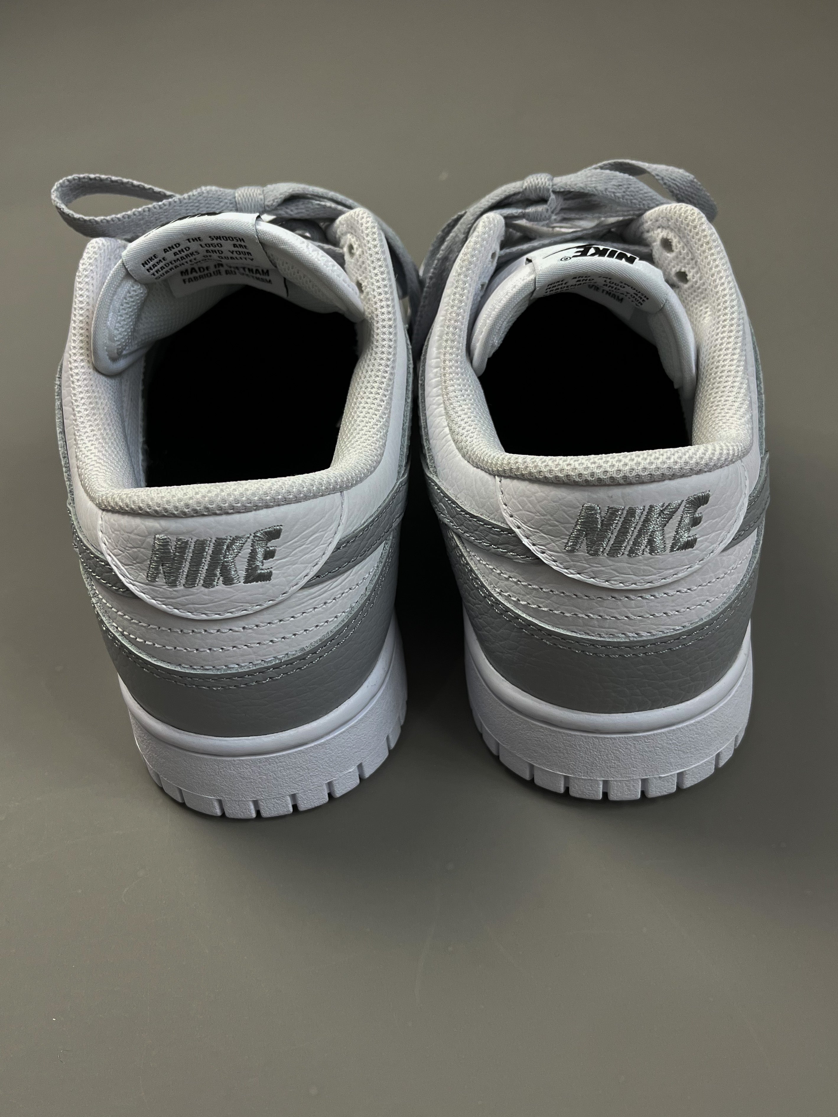 Nike Dunk Low Grey And White - UK 8