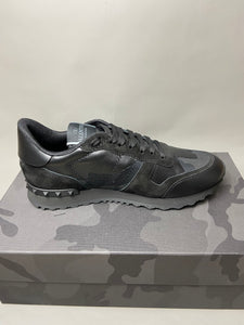 Valentino Rock Runners Black Trainers