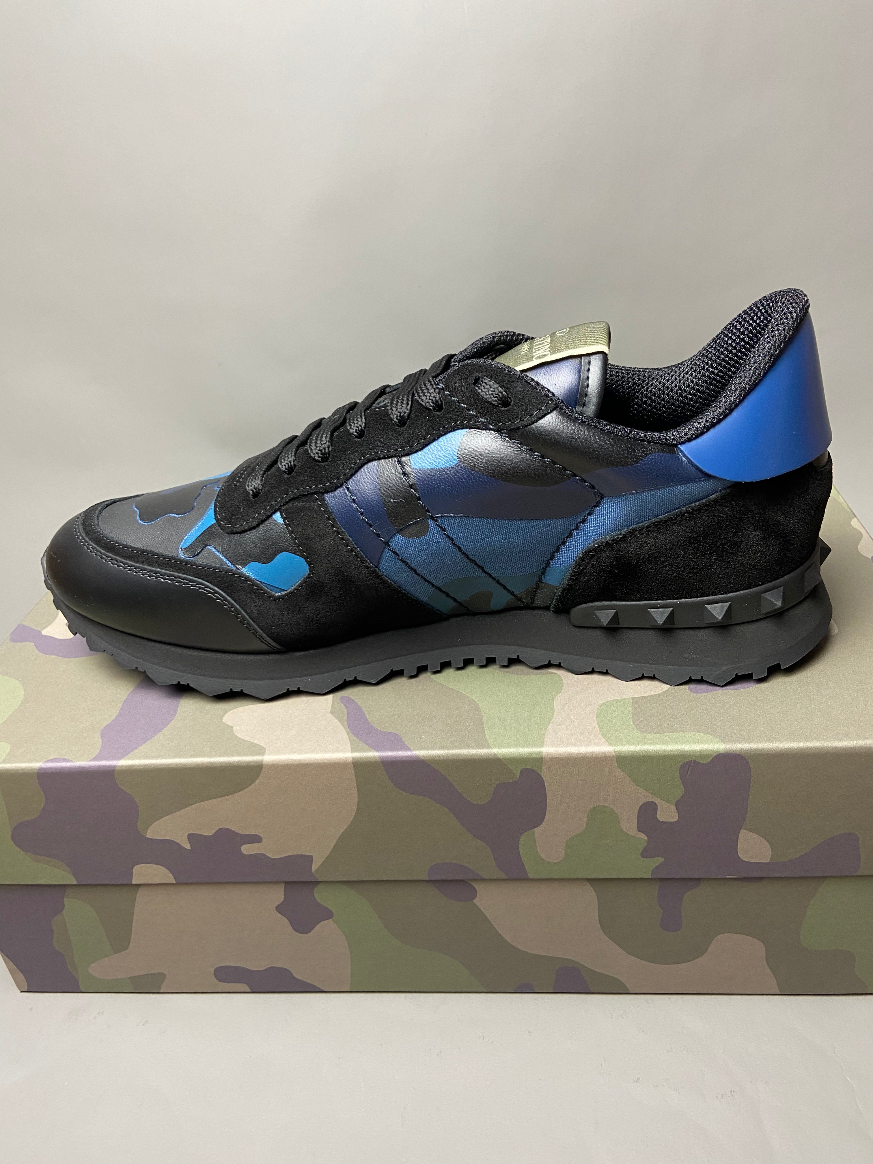 Valentino shop rockrunner bleu