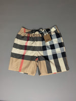 Load image into Gallery viewer, Burberry Guildes Check Swim Short
