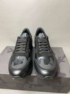 Valentino Rock Runners Black Trainers